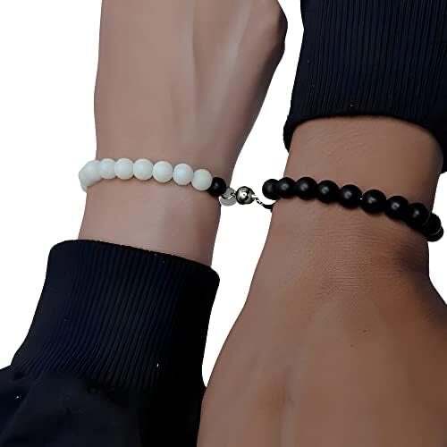 Beautiful Beaded Couple Bracelet - Image 1