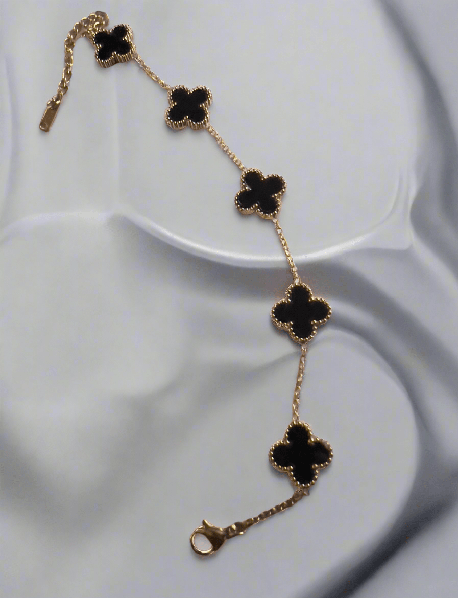 Vancleef Multi-Stone Dual Color Bracelet - Image 1