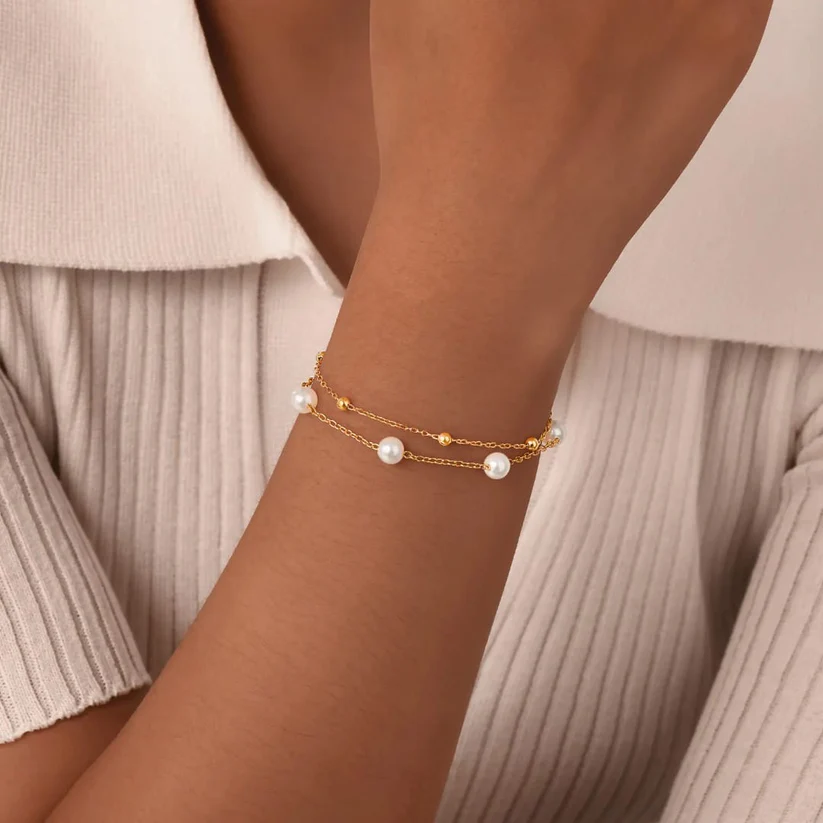 Elegant Multi-Layer Beads Bracelet - Image 8