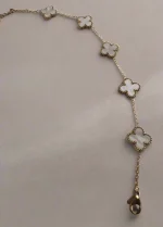 Vancleef Multi-Stone Dual Color Bracelet - Image 4