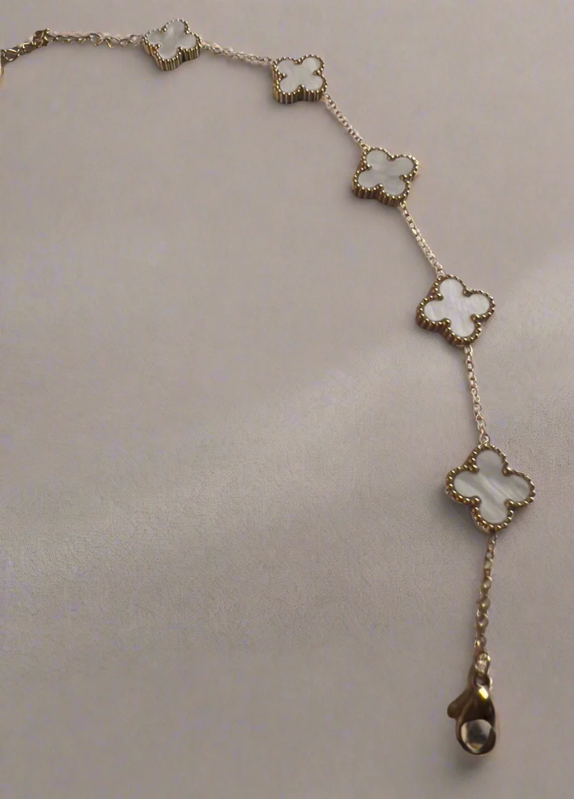 Vancleef Multi-Stone Dual Color Bracelet - Image 4