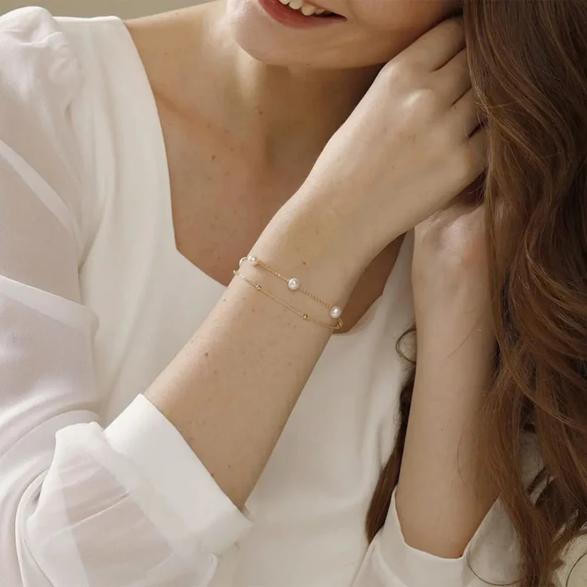 Elegant Multi-Layer Beads Bracelet - Image 2