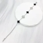 Vancleef Multi-Stone Dual Tone Bracelet - Image 4