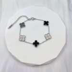 Vancleef Multi-Stone Dual Tone Bracelet - Image 3