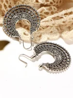 Classic Silver Earrings - Image 3